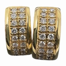 750 Gold Ohrringe Creolen