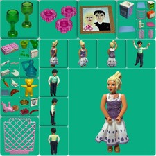 LEGO Belville Figuren Ersatztzteile und Zubehör aus Belville Set 7586  #