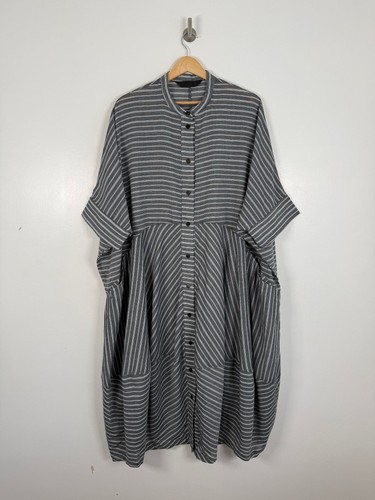 Moyuru kleid grau midi - moyuru,
