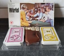 Vintage - ASS Würfel Set - 22 Würfelspiele Würfelbecher 6 Würfel Casino Chips 