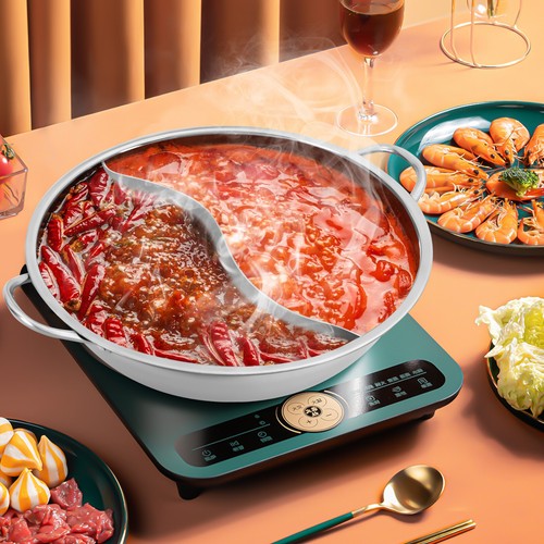 Hot pot mit trennwand - hot,