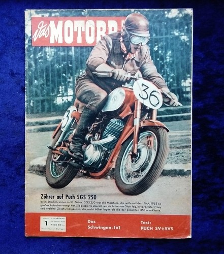 Das motorrad 1954 puch sv - 1/1954,