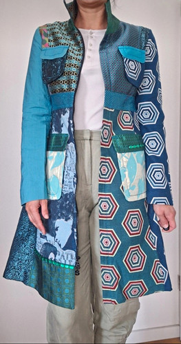 Desigual damen patchwork - desigual,