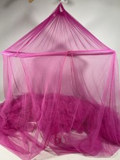 Betthimmel Netz Pink Moskitonetz XXL Prinzessin Einzelbett Fliegengitter