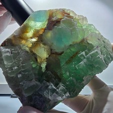 XXL Phantom Fluorit Würfel