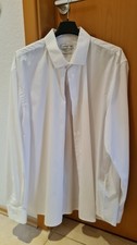 Hemd Langarm Herren Gr. 45/46  weiß XXL