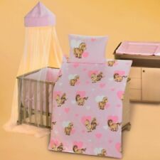 Herding Baby Bettwäsche Kinder Bettausstattung 4er-Set Baldachin & Nestchen Pony