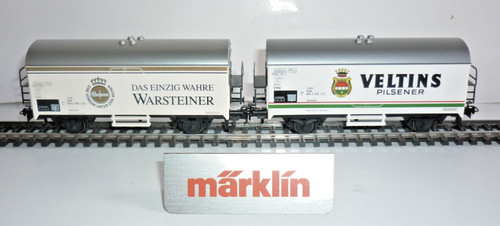 Zwei märklin bierwagen - zwei,