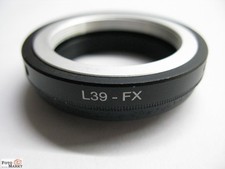 Objektivadapter für M39 Leica-Gewinde Objektiv an Fuji Digitalkamera Fujifilm