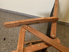 Massivholz Klappbarer Outdoor-Stuhl Sessel Armlehnen Garten Balkon Terrassen Alt