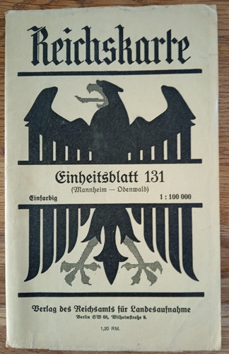 Reichskarte einheitsblatt - reichskarte,