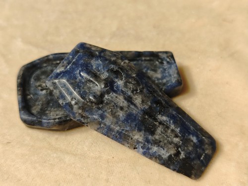 Deko sarg aus blauem sodalith - aus,