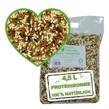 Hühnerfutter Futtersnack Mehlwürmer  INSECT POWERMIX 4,5L MeineHennen Mehlwürmer