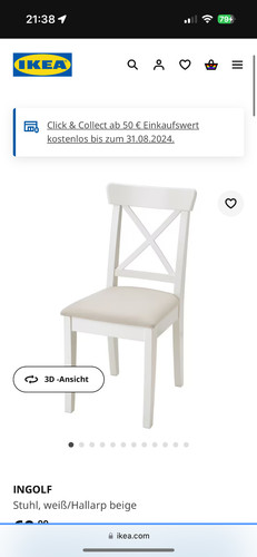 Esszimmerstühle gebraucht - 4,