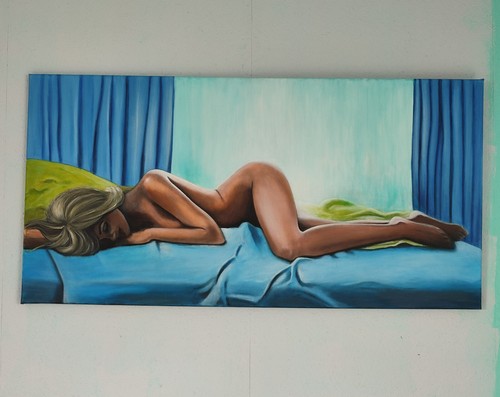 Acrylbild auf leinwand - acrylbild, leinwand.