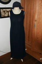 20er 30er Jahre feine Dame Kostüm blau mit Hochwertigem Hut 40/42