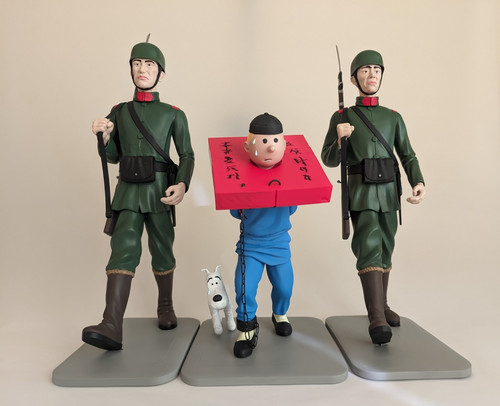Adventures tintin the blue - adventures,