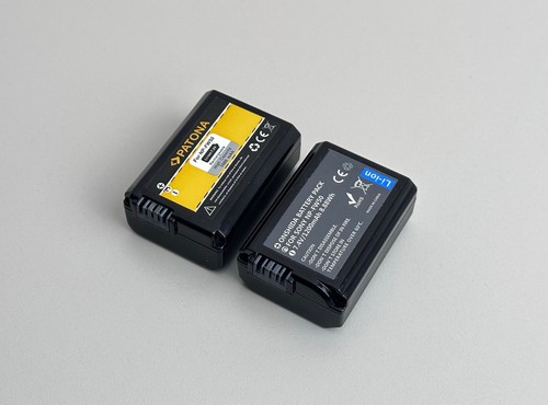 Akku wie sony fw50 für - 2x,