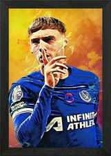 Cole Palmer Splatter Gerahmtes