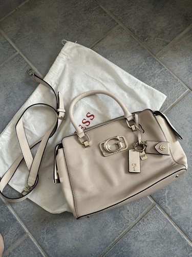 Guess handtasche beige mit - guess,