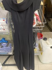 Reiss Damen Abendkleid Schwarz