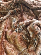 MONT CHALET Webpelz-Plaid Rotfuchs Mikrofaser Rückseite - waschbar, 150x200 cm