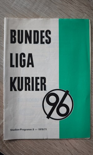 Bundesliga kurier hannover - hannover, 96