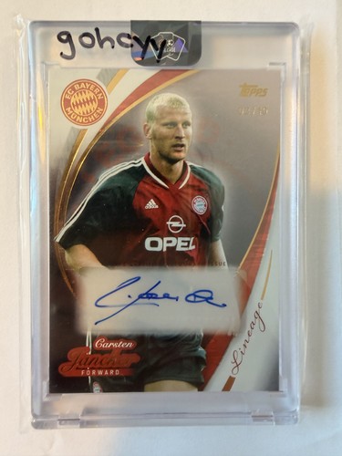 Carsten jancker auto topps - jancker,