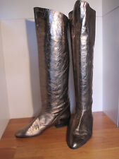 Luxus Stiefel von Salmaso Italy gr. 39 true vintage bronze