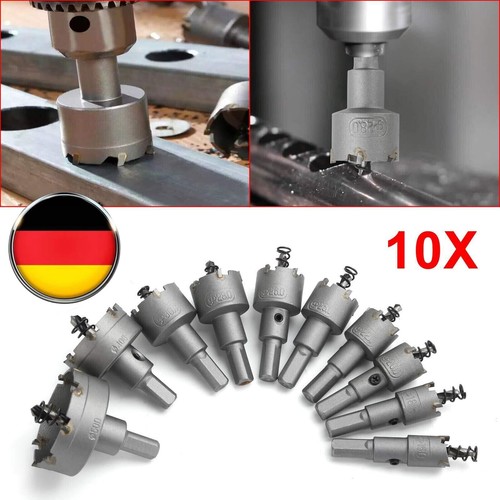 Tlg lochsäge hartmetall - 10-tlg,
