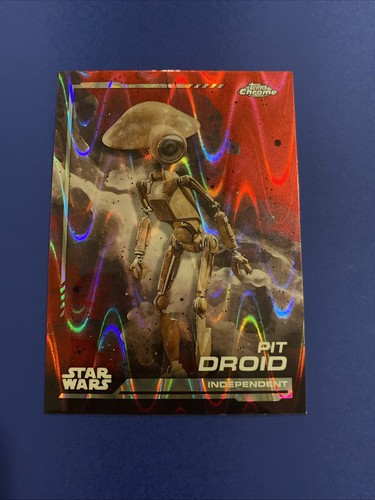 Star wars karte topps chrome - topps,