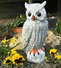 Frostfeste Steinfigur Uhu