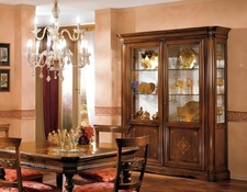 Vitrine 2 Tür Schrank