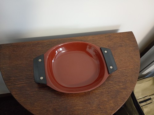 Vintage emaille teller schale - teller,