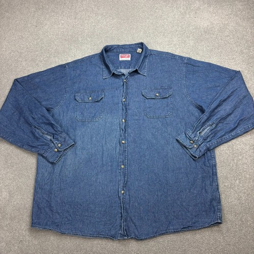 Wrangler jeanshemd erwachsene - jeanshemd,