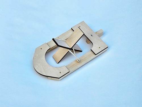 Bausatz boot mit gummimotor - boot,