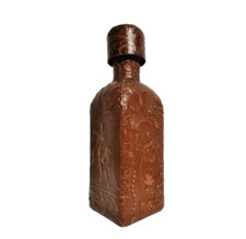 Alte spanische Weinflasche