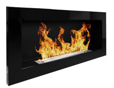 Campo24 Ethanolkamin - Kamin Wandkamin 650/900x400mm Bioethanol Dekokamin