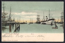 Delfzijl, Haven, Ansichtskarte