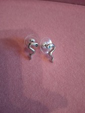 modeschmuck ohrringe Silberfarbig  Schlange