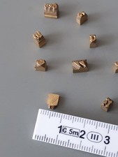 Alte Messing Buchstaben