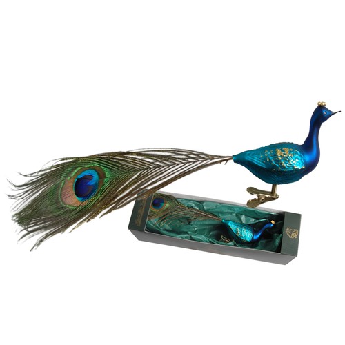 Krebs glas lauscha - krebs, pfau