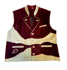 Trachten Lederweste Herren