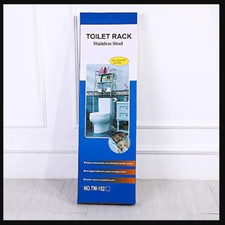 Generic 3‑Layer Metal Bathroom Storage Shelf Rack – Space‑Saving Organizer