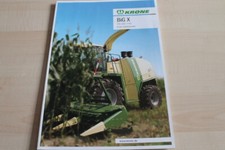 128779) Krone Exakt Feldhäcksler Big X Prospekt 04/2011