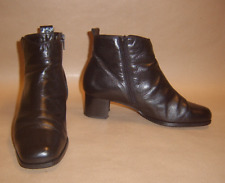 Dorndorf Stiefeletten in Schwarz Leder Grösse 39