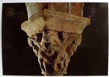 Schöne alte Ansichtskarte AK - Chapiteau du cloitre bestiaire roman
