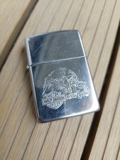 Zippo Harley Davidson 1992 Sturmfeuerzeug  Adler Logo Feuerzeug