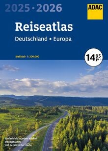 Adac reiseatlas 2025 2026 - adac,