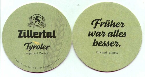 Sehr schöner bierdeckel - sehr,